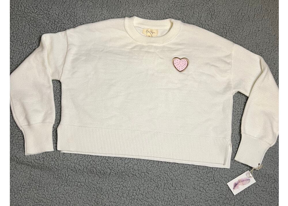 Jessica Simpson Cropped Sweater Size M (B80099)